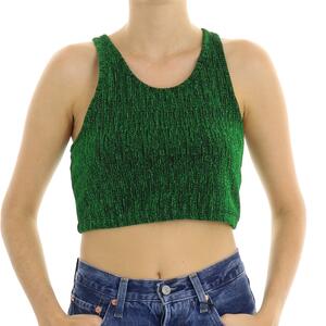 TOP LUREX VERDE